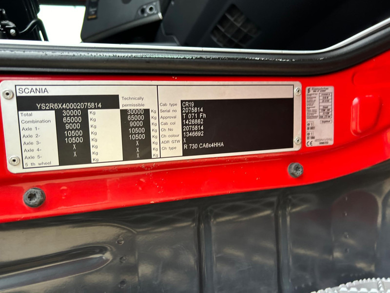 Самоскид вантажівка Scania R 730: фото 9