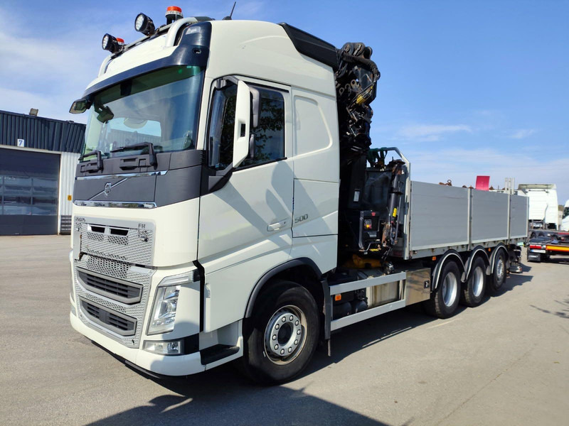 Volvo FH 500 | 8X4 | HIAB 408 E-6 | JIB 70X-4 | TULOSSA - Бортова вантажівка/ Платформа, Вантажівка з маніпулятором: фото 1 Volvo FH 500 | 8X4 | HIAB 408 E-6 | JIB 70X-4 | TULOSSA - Бортова вантажівка/ Платформа, Вантажівка з маніпулятором: фото 1