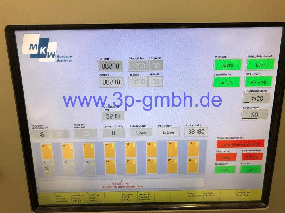 Друкарське обладнання 16 stations Calendar Gathering Machine MKW Rapid UT 16/B3/GS: фото 8
