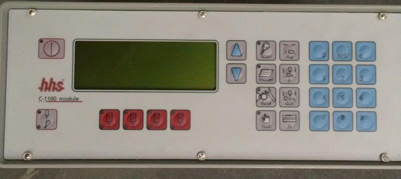 Baumer HHS hotmelt gluing system with C 1100-8 controller and hotmelt tank HHS HMP-04-1x2-PDE - Фальцювальна машина: фото 1 Baumer HHS hotmelt gluing system with C 1100-8 controller and hotmelt tank HHS HMP-04-1x2-PDE - Фальцювальна машина: фото 1