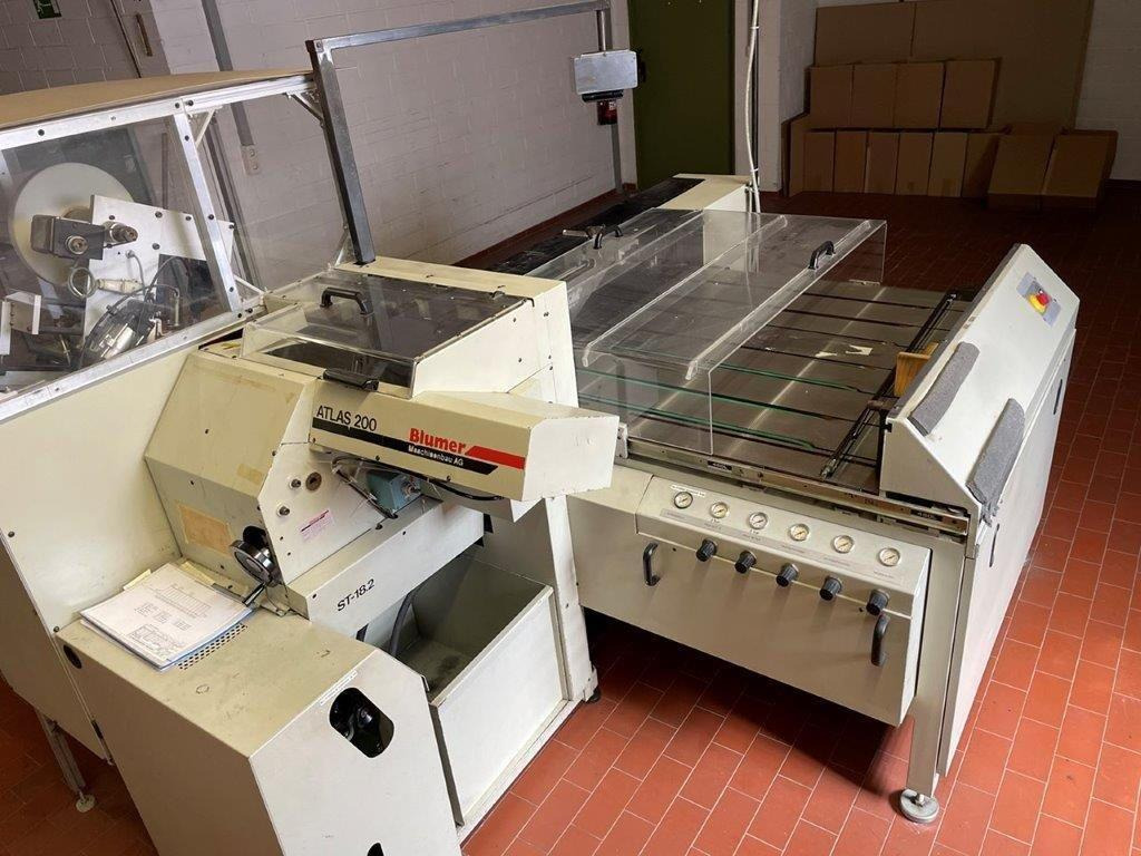 Blumer Atlas 200 label punch with Strip feeder and tape unit SE 18.4 - Друкарське обладнання: фото 1 Blumer Atlas 200 label punch with Strip feeder and tape unit SE 18.4 - Друкарське обладнання: фото 1