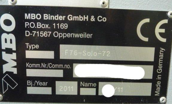 Друкарське обладнання Flat pile feeder MBO F 76 Solo with independent drive for max. format of 72 x 102 cm and Cutting unit Herzog and Heymann H&H N 381 with Technifold Creasing tools: фото 6 Друкарське обладнання Flat pile feeder MBO F 76 Solo with independent drive for max. format of 72 x 102 cm and Cutting unit Herzog and Heymann H&H N 381 with Technifold Creasing tools: фото 6