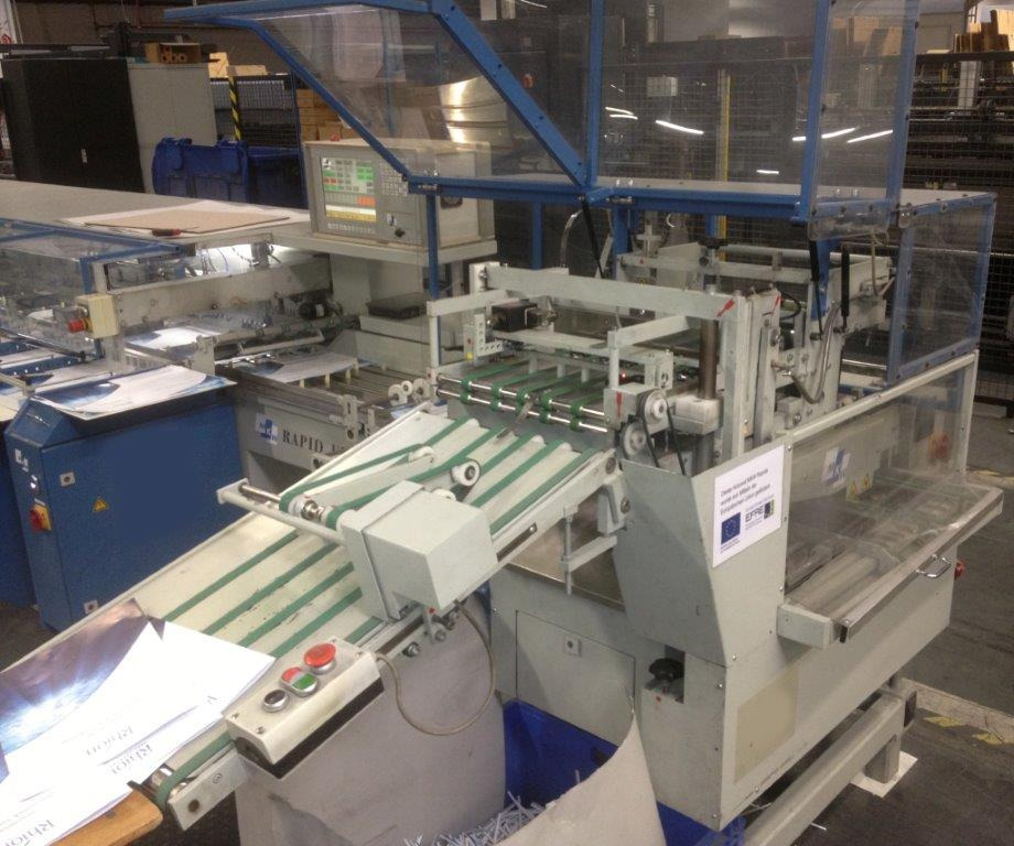 Gathering machine / booklet maker MKW Rapid UT 14B3GS + SFT 350 with 14 stations - Пакувальне обладнання: фото 2 Gathering machine / booklet maker MKW Rapid UT 14B3GS + SFT 350 with 14 stations - Пакувальне обладнання: фото 2