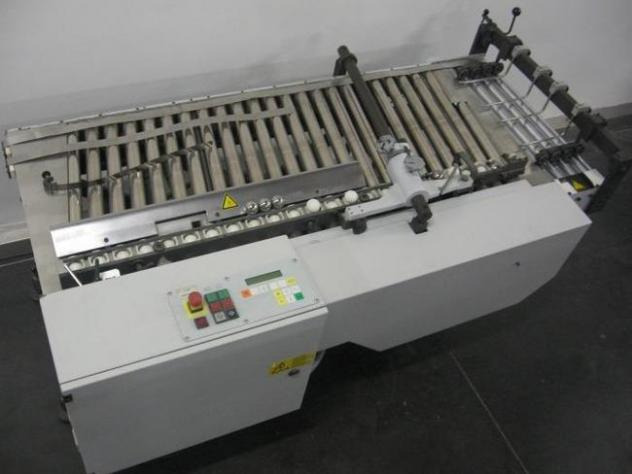 Heidelberg steel mobile, height-adjustable SRT 56 F-re-D inclined roller table (finishing station) - Фальцювальна машина: фото 1 Heidelberg steel mobile, height-adjustable SRT 56 F-re-D inclined roller table (finishing station) - Фальцювальна машина: фото 1