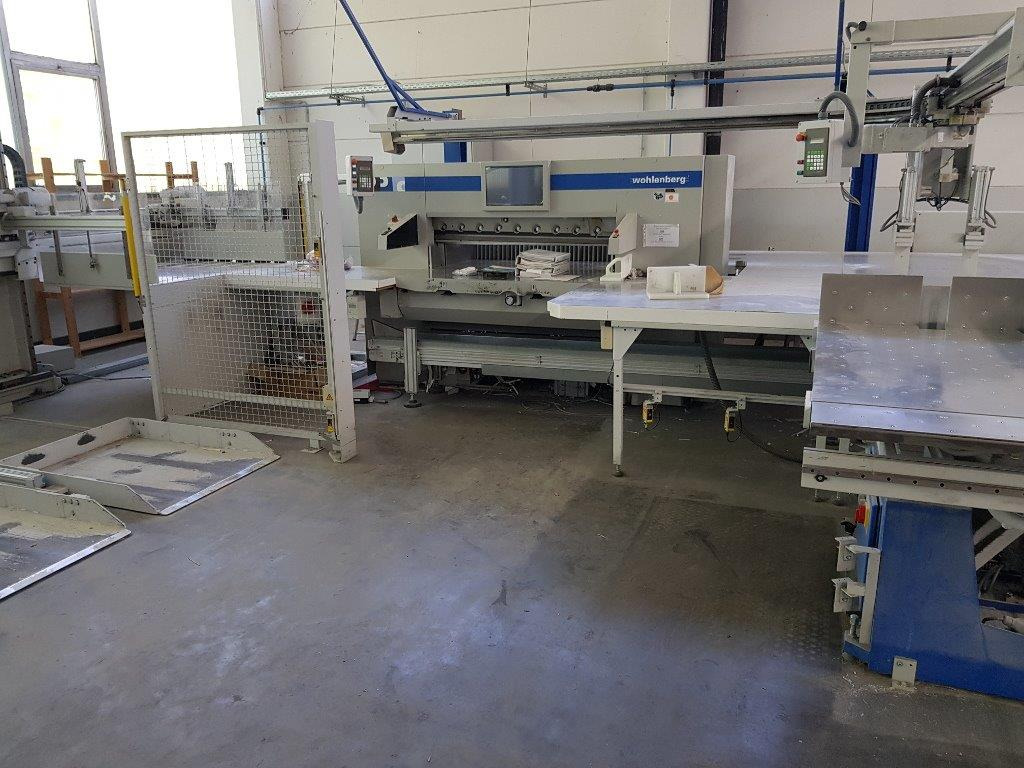 High performance cutting line Baumann Wohlenberg Perfecta 132 TS ASE LM - Паперорізальна машина: фото 1 High performance cutting line Baumann Wohlenberg Perfecta 132 TS ASE LM - Паперорізальна машина: фото 1