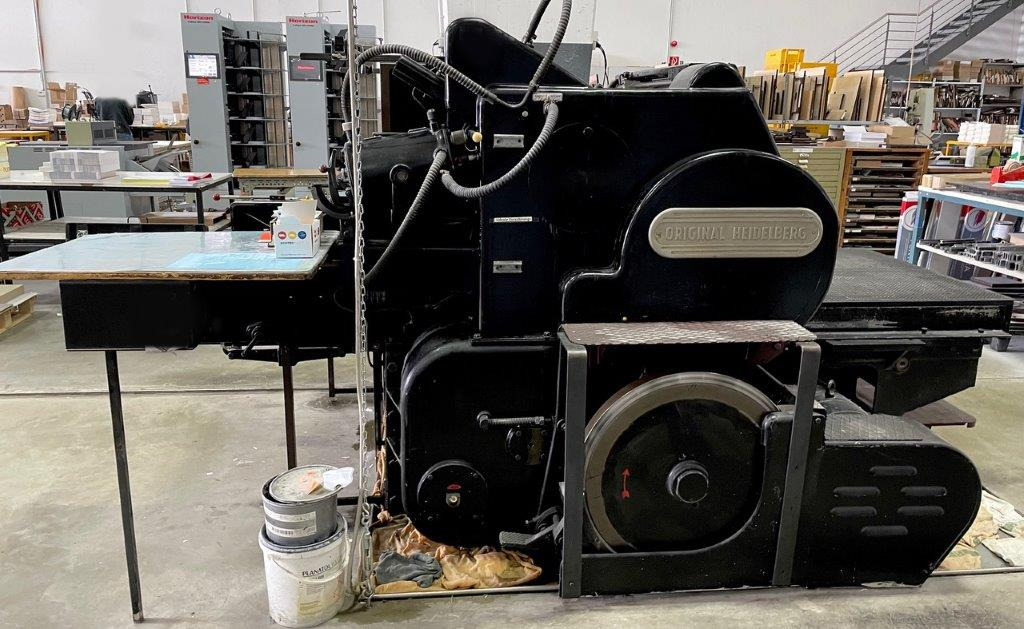 Original Heidelberg Zylinder OHZ SBB size 56 x 82 cm only for die cutting - Палітурна машина: фото 2 Original Heidelberg Zylinder OHZ SBB size 56 x 82 cm only for die cutting - Палітурна машина: фото 2