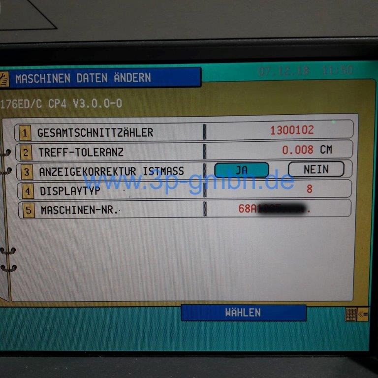 Паперорізальна машина POLAR large format high-speed cutter 176 ED with loading transomat Polar TR 185-BL-7: фото 7 Паперорізальна машина POLAR large format high-speed cutter 176 ED with loading transomat Polar TR 185-BL-7: фото 7