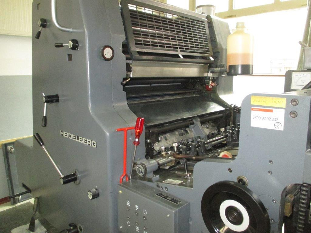 Single-Color Heidelberger M-Offset printing machine with cito system for perforation and creasing - Офсетна друкарська машина: фото 1 Single-Color Heidelberger M-Offset printing machine with cito system for perforation and creasing - Офсетна друкарська машина: фото 1