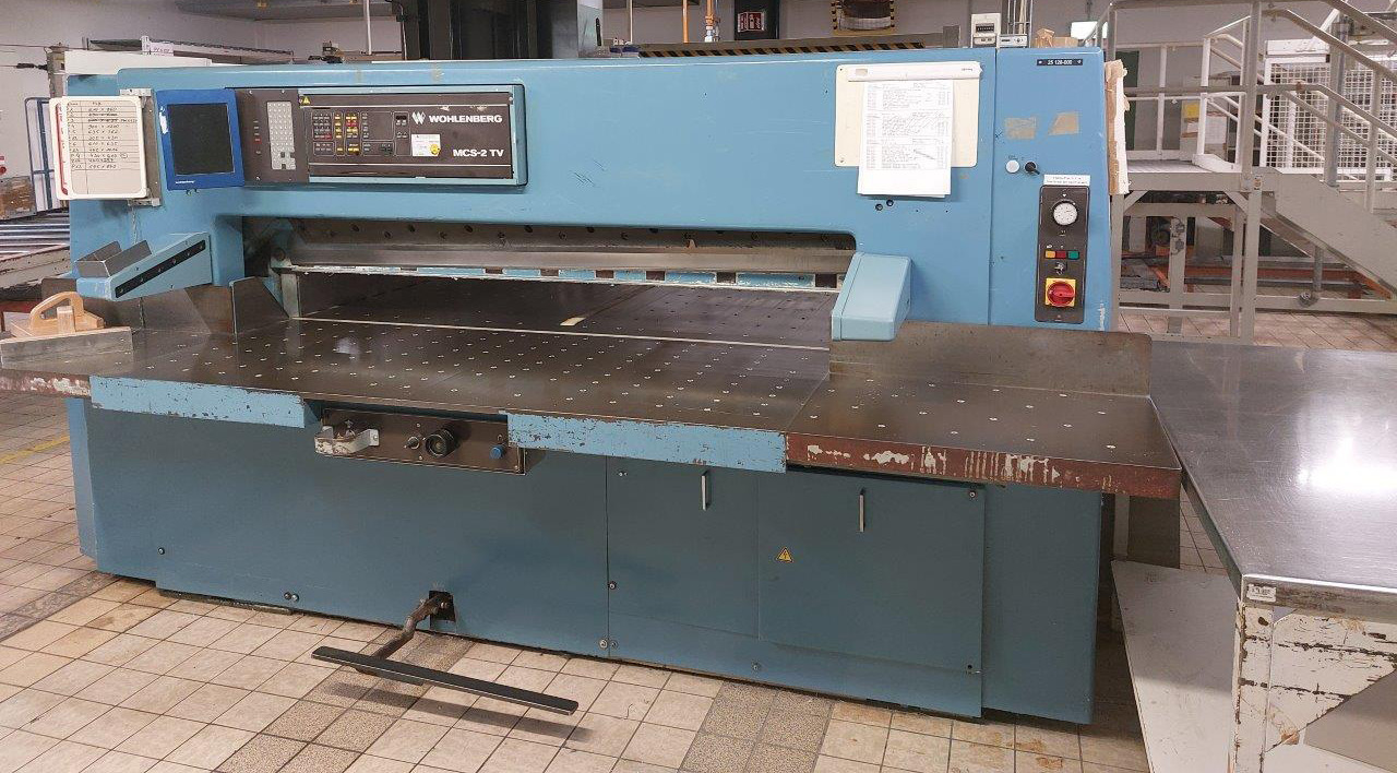 VLF cutting machine WOHLENBERG 185 MCS-2TV - Паперорізальна машина: фото 1 VLF cutting machine WOHLENBERG 185 MCS-2TV - Паперорізальна машина: фото 1