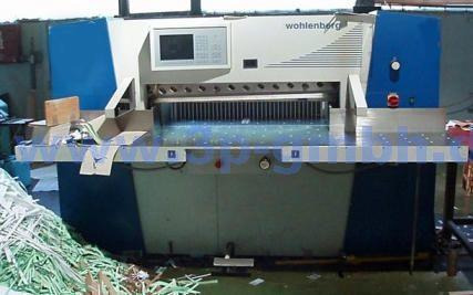 Wohlenberg cut-tec 115 cutting machine - Паперорізальна машина: фото 1 Wohlenberg cut-tec 115 cutting machine - Паперорізальна машина: фото 1
