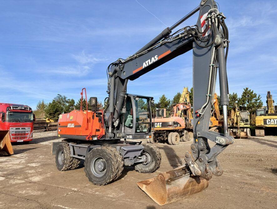 Atlas 190W - Колісний екскаватор: фото 4 Atlas 190W - Колісний екскаватор: фото 4