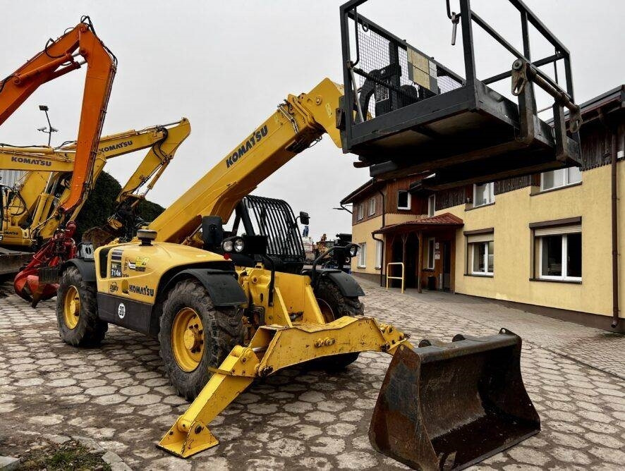 Komatsu WH714 H kosz - Навантажувач телескопічний: фото 5 Komatsu WH714 H kosz - Навантажувач телескопічний: фото 5