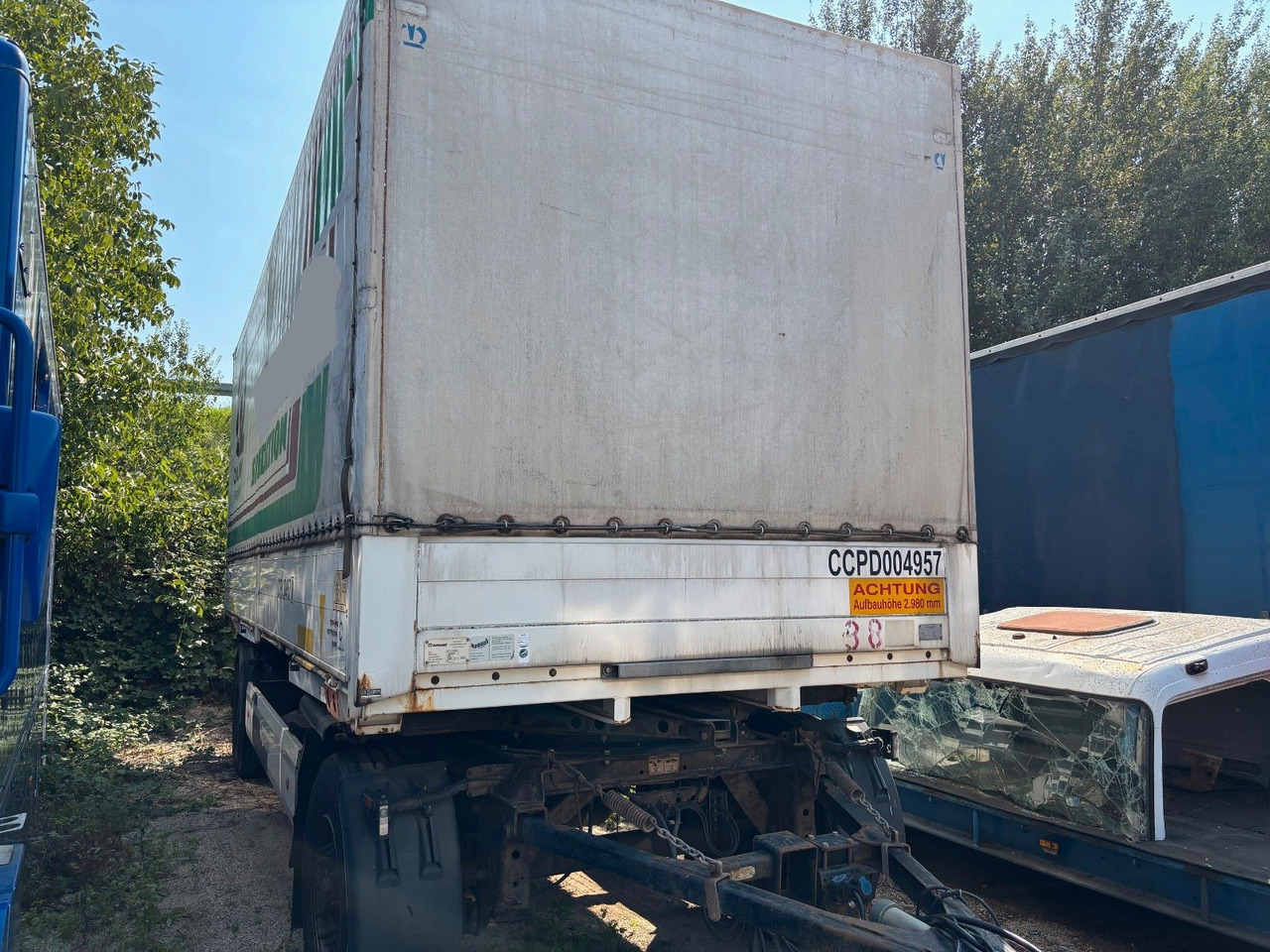 Krone AZ Alubordwände/Luft/Scheibe/BPW - Тентований причіп: фото 2 Krone AZ Alubordwände/Luft/Scheibe/BPW - Тентований причіп: фото 2