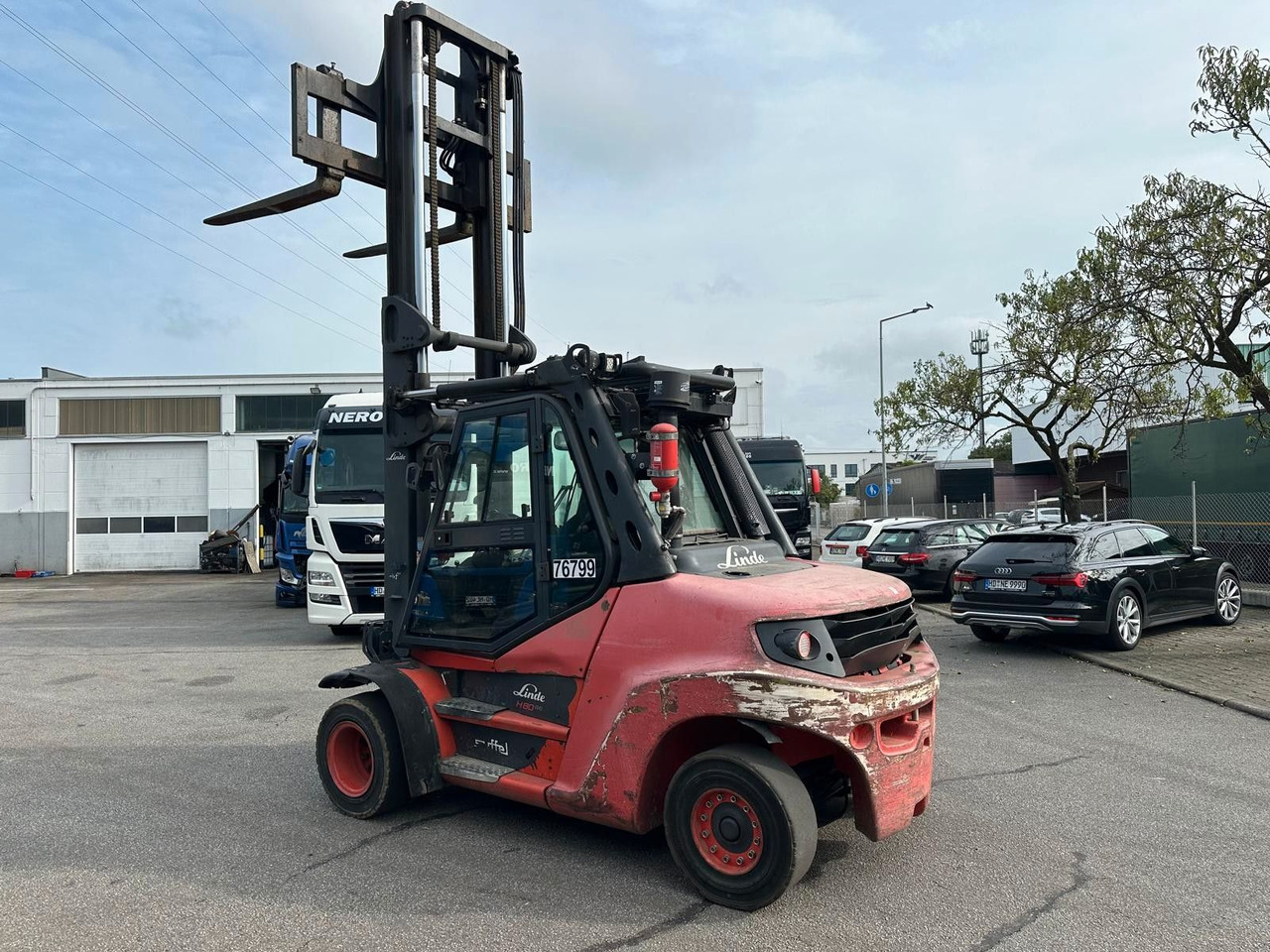 Linde H80D -03/900 Klima/Rückfahrkamera Linde H80D -03/900 Klima/Rückfahrkamera - Дизельний навантажувач: фото 4 Linde H80D -03/900 Klima/Rückfahrkamera Linde H80D -03/900 Klima/Rückfahrkamera - Дизельний навантажувач: фото 4