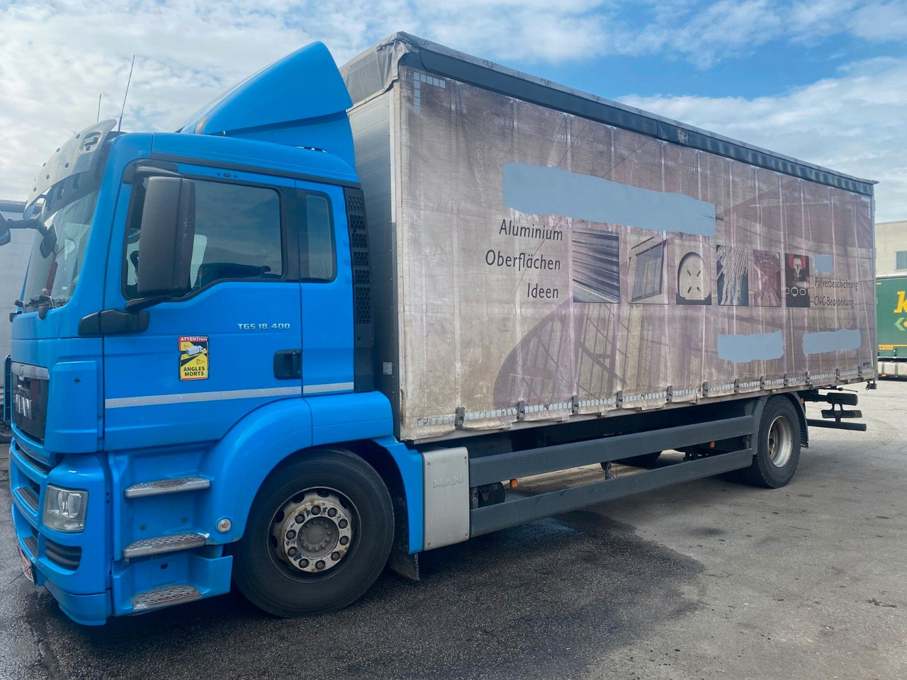 MAN 18.400 8m Lang/10t Nutzlast/2 Stück MAN 18.400 kein 18.440 2 x - Тентована вантажівка: фото 4 MAN 18.400 8m Lang/10t Nutzlast/2 Stück MAN 18.400 kein 18.440 2 x - Тентована вантажівка: фото 4