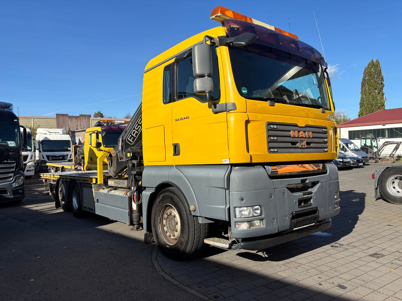 MAN TGA 26.440 FASSI F450AXP Containerauf./Lenkachse - Вантажівка з маніпулятором: фото 5 MAN TGA 26.440 FASSI F450AXP Containerauf./Lenkachse - Вантажівка з маніпулятором: фото 5