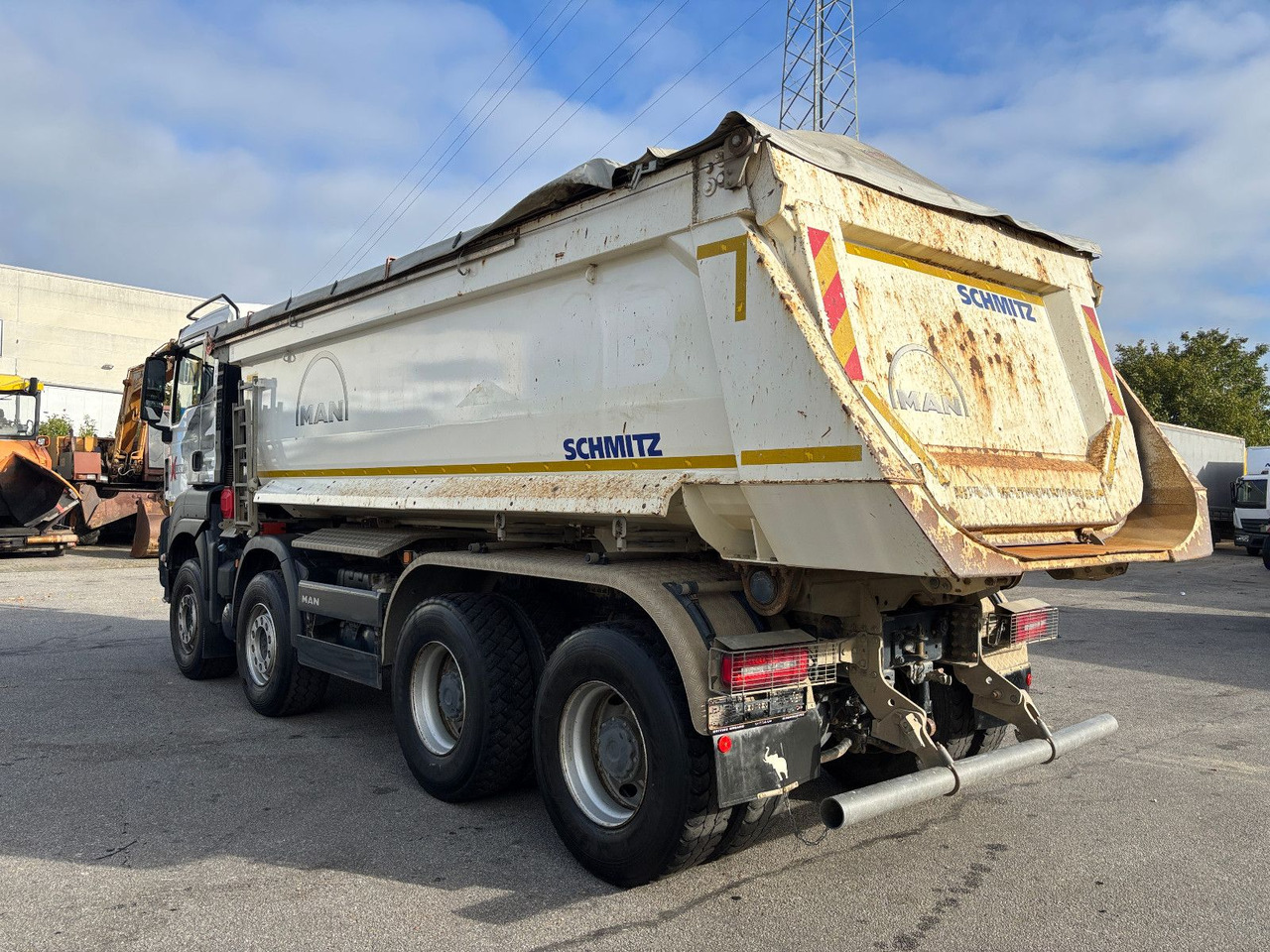 MAN TGS41.510 8x4 Schmitz Muldenkipper Retarder/19m³ - Самоскид вантажівка: фото 5 MAN TGS41.510 8x4 Schmitz Muldenkipper Retarder/19m³ - Самоскид вантажівка: фото 5