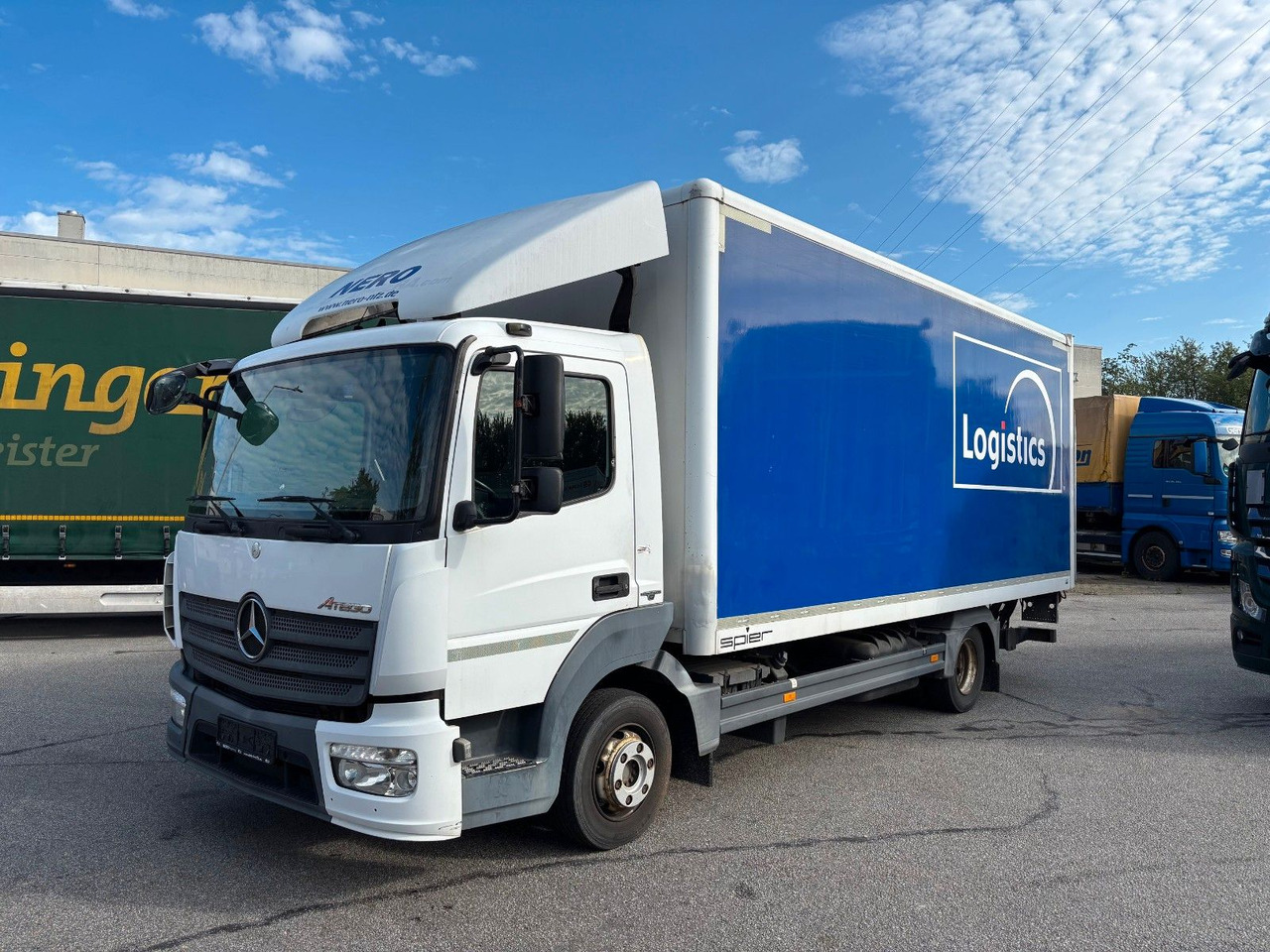 Mercedes-Benz Atego 821 Luft/LBW/EU6/Klima/Navi - Фургон з закритим кузовом: фото 1 Mercedes-Benz Atego 821 Luft/LBW/EU6/Klima/Navi - Фургон з закритим кузовом: фото 1