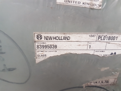 Ford 6640, 7740, 8240, 8340, 7840 Front Window Glass Lhs E9nn9400247ba, 83995039 - Скло та запчастини в категорії Трактори: фото 3 Ford 6640, 7740, 8240, 8340, 7840 Front Window Glass Lhs E9nn9400247ba, 83995039 - Скло та запчастини в категорії Трактори: фото 3