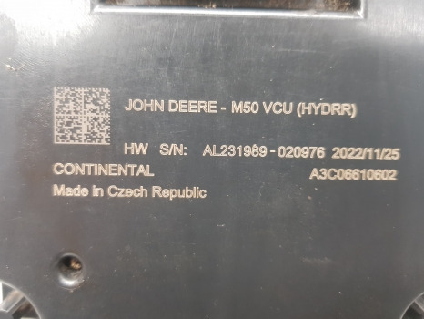 John Deere 5r, 6r Series 6r 185, Ecu Al220746, Al210192, Al211997 - Блок управління: фото 3 John Deere 5r, 6r Series 6r 185, Ecu Al220746, Al210192, Al211997 - Блок управління: фото 3