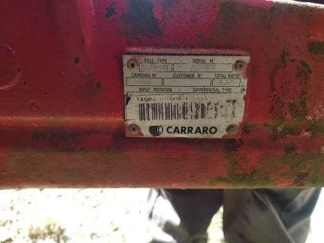 Mccormick Mc Mc115 Front Axle Complete Carraro 20.19 -19d, 146866, 11746 - Передня вісь в категорії Трактори: фото 4 Mccormick Mc Mc115 Front Axle Complete Carraro 20.19 -19d, 146866, 11746 - Передня вісь в категорії Трактори: фото 4