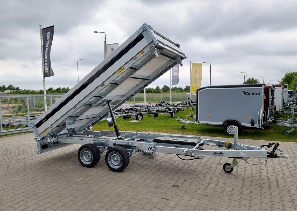 BRENDERUP TT5375 ATB 3,5T kiper 375 x 180 cm + najazdy - Самоскид причіп: фото 1 BRENDERUP TT5375 ATB 3,5T kiper 375 x 180 cm + najazdy - Самоскид причіп: фото 1