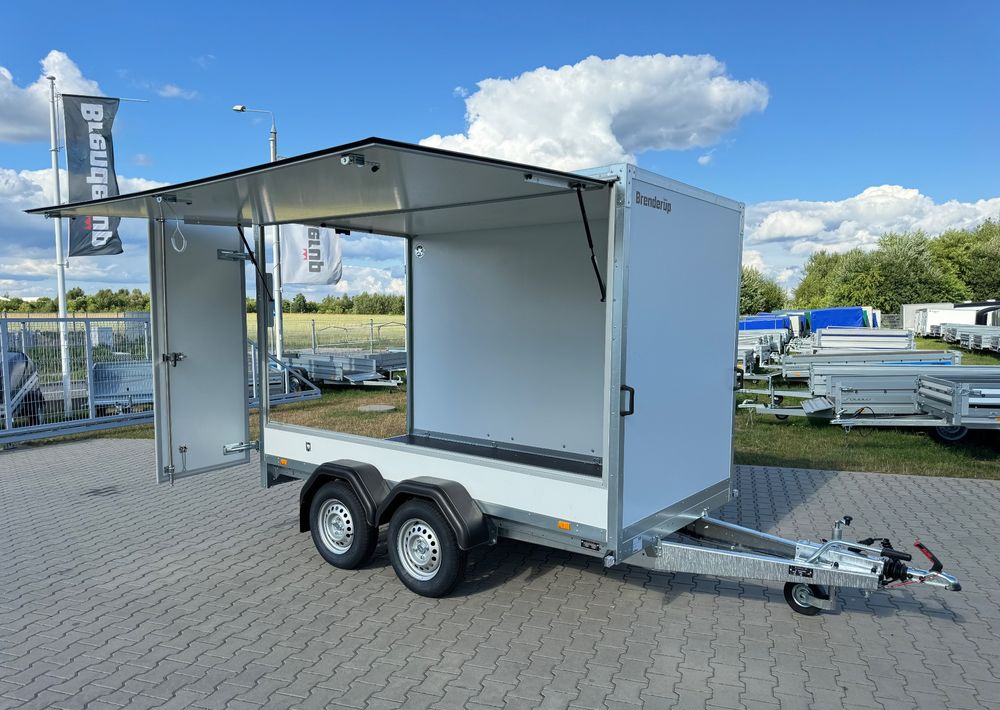Brenderup Cargo CD300TB 300x155x185 cm 2000 kg drzwi + klapa - Закритий кузов причіп: фото 1 Brenderup Cargo CD300TB 300x155x185 cm 2000 kg drzwi + klapa - Закритий кузов причіп: фото 1