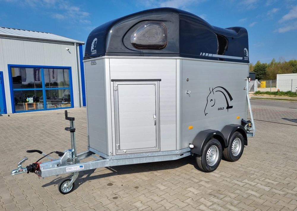 Cheval Liberte Gold First Alu + siodlarnia przyczepa dwukonna - Причеп для легкових автомобілів: фото 3 Cheval Liberte Gold First Alu + siodlarnia przyczepa dwukonna - Причеп для легкових автомобілів: фото 3