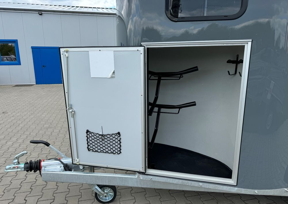 Новий Причіп коневоз Cheval Liberte Gold Orgin Alu + siodlarnia , do przewozu 2 koni , 2000 kg: фото 12
