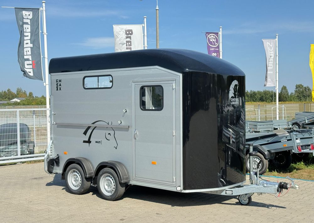 Cheval Liberte Multimax przyczepa na dwa konie | duża siodlarnia | drzwi boczne | 2600 kg DMC | 380×181 cm | ALUMINIOWA | Debon | dostawa | mocna i solidna | - Причіп коневоз: фото 1 Cheval Liberte Multimax przyczepa na dwa konie | duża siodlarnia | drzwi boczne | 2600 kg DMC | 380×181 cm | ALUMINIOWA | Debon | dostawa | mocna i solidna | - Причіп коневоз: фото 1