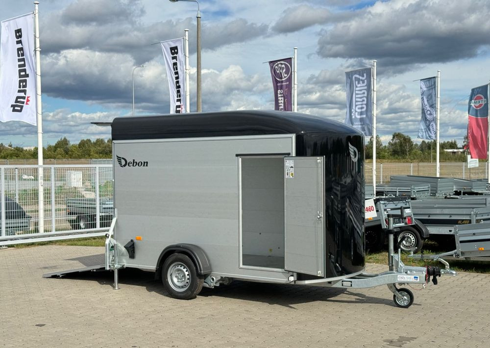 DEBON C400 ALU + drzwi boczne | 315x164 cm | DMC 750 - 1300 kg - Закритий кузов причіп: фото 2 DEBON C400 ALU + drzwi boczne | 315x164 cm | DMC 750 - 1300 kg - Закритий кузов причіп: фото 2