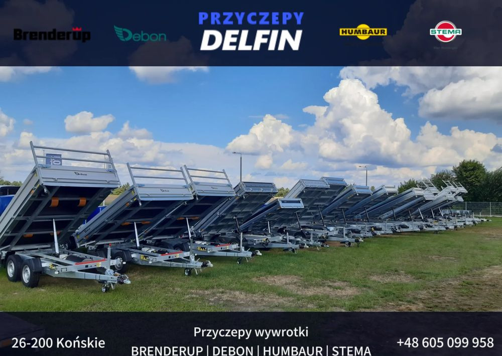 DEBON Debon PW 3.6 Electr. 360x180 cm 3.5T - Самоскид причіп: фото 3 DEBON Debon PW 3.6 Electr. 360x180 cm 3.5T - Самоскид причіп: фото 3