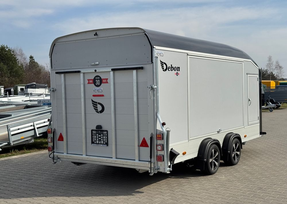 Debon C1000 - kryta laweta | 490 x 202 cm / 3500kg / felgi ALU / wciągarka elektryczna - Закритий кузов причіп: фото 5 Debon C1000 - kryta laweta | 490 x 202 cm / 3500kg / felgi ALU / wciągarka elektryczna - Закритий кузов причіп: фото 5