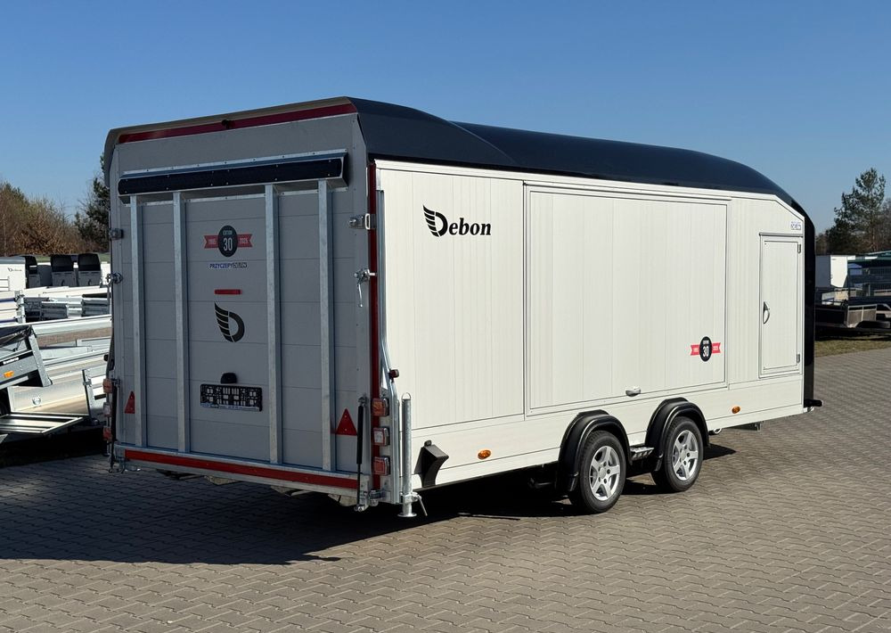 Debon C2000 - zamknięta przyczepa do przewozu aut, 550 x 215 cm, 3500kg, felgi ALU, wciągarka elektryczna - Закритий кузов причіп: фото 4 Debon C2000 - zamknięta przyczepa do przewozu aut, 550 x 215 cm, 3500kg, felgi ALU, wciągarka elektryczna - Закритий кузов причіп: фото 4