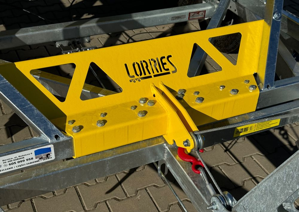 Новий Причіп для перевезення кабелю LORRIES TPB27-4925 do transportu bębna z kablem: фото 11 Новий Причіп для перевезення кабелю LORRIES TPB27-4925 do transportu bębna z kablem: фото 11