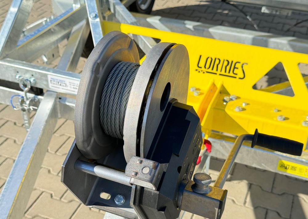 Новий Причіп для перевезення кабелю LORRIES TPB27-4925 do transportu bębna z kablem: фото 14 Новий Причіп для перевезення кабелю LORRIES TPB27-4925 do transportu bębna z kablem: фото 14