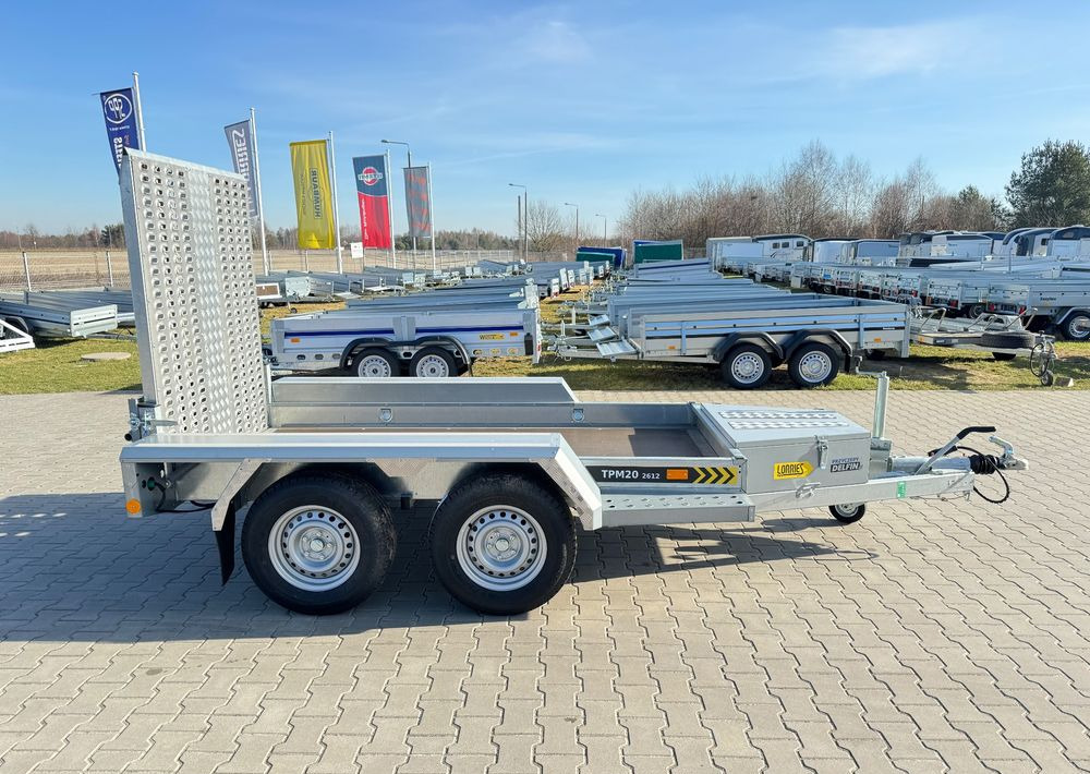LORRIES TPM20 - przyczepa do przewozu koparki, bobcat , koparka 2700 kg - Причіп для перевезення спецтехніки: фото 2 LORRIES TPM20 - przyczepa do przewozu koparki, bobcat , koparka 2700 kg - Причіп для перевезення спецтехніки: фото 2