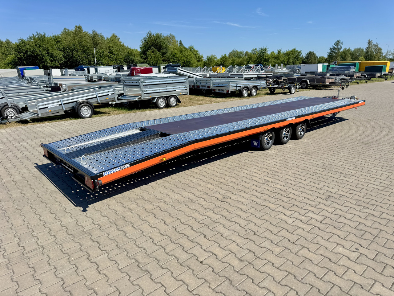 NIEWIADÓW Indiana Premium Color 850 x 210 cm | 3500 kg - Автовоз причіп: фото 4 NIEWIADÓW Indiana Premium Color 850 x 210 cm | 3500 kg - Автовоз причіп: фото 4