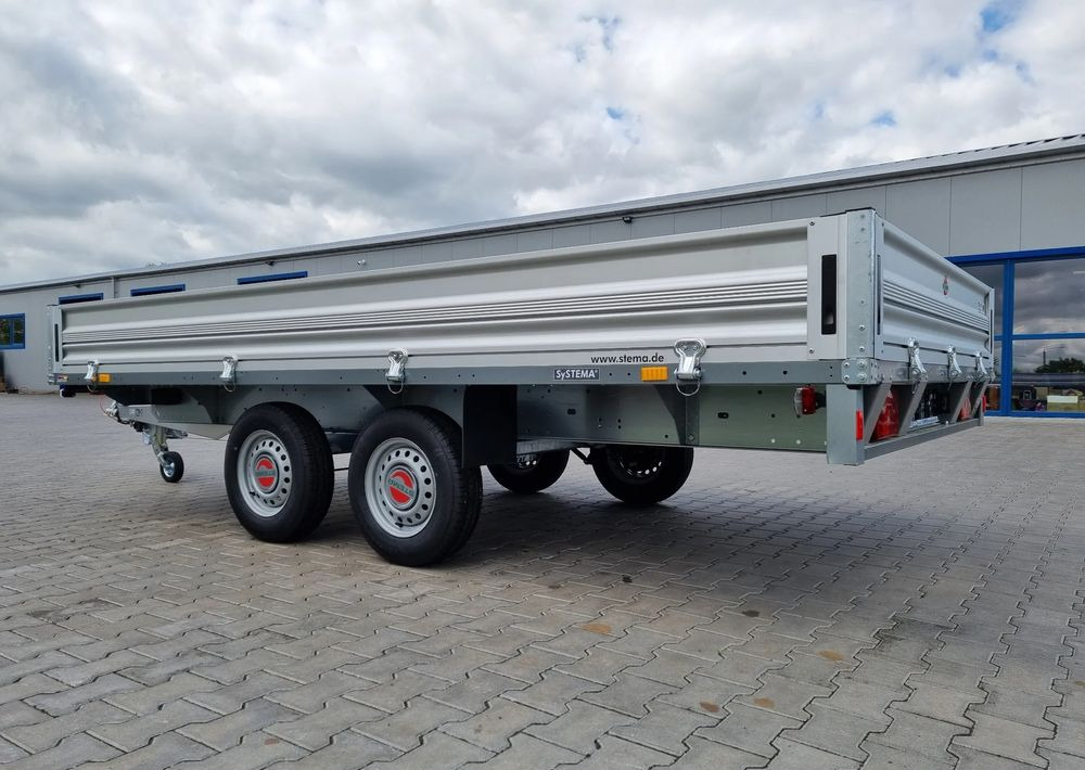 STEMA Stema SH O2 27-40-20.2 Przyczepa 401x203 cm 2,7T - Бортовий причіп/ Платформа: фото 5 STEMA Stema SH O2 27-40-20.2 Przyczepa 401x203 cm 2,7T - Бортовий причіп/ Платформа: фото 5
