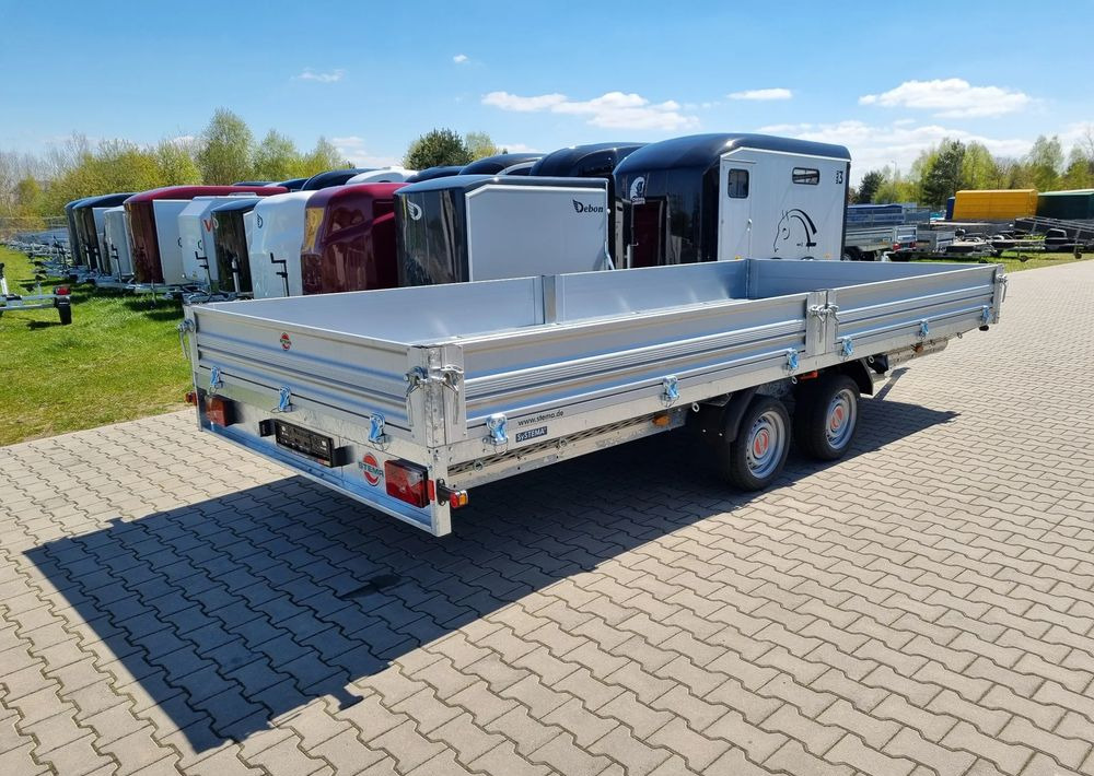 Stema Przyczepa 510x213 cm ALU 3,5T hamowana - Бортовий причіп/ Платформа: фото 3 Stema Przyczepa 510x213 cm ALU 3,5T hamowana - Бортовий причіп/ Платформа: фото 3