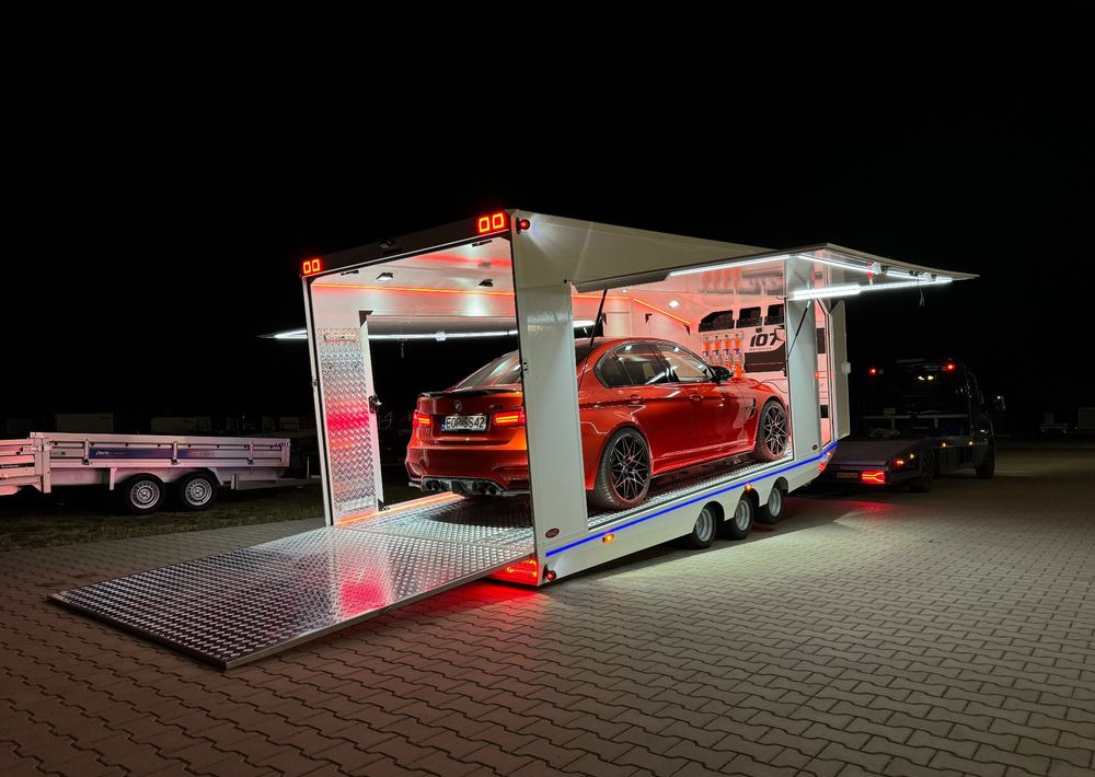 TA-NO SPORT TRANSPORTER 60 PREMIUM | 600 x 230 cm | 3500 kg DMC - Закритий кузов причіп: фото 3 TA-NO SPORT TRANSPORTER 60 PREMIUM | 600 x 230 cm | 3500 kg DMC - Закритий кузов причіп: фото 3