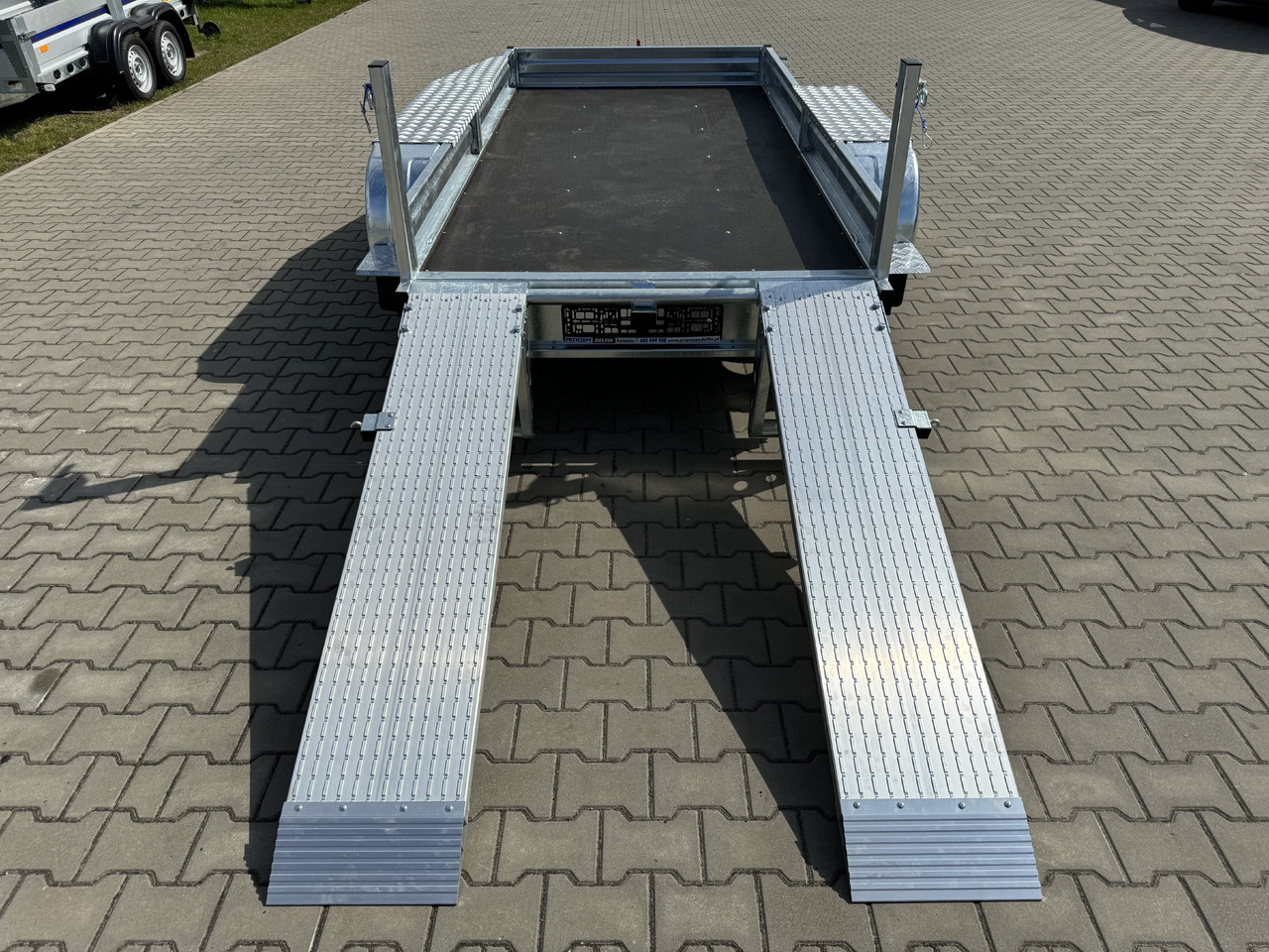 Новий Причіп для перевезення спецтехніки Wiola B2730 GVW 2700 kg machine transporter mini excavator 292x142 cm: фото 15 Новий Причіп для перевезення спецтехніки Wiola B2730 GVW 2700 kg machine transporter mini excavator 292x142 cm: фото 15