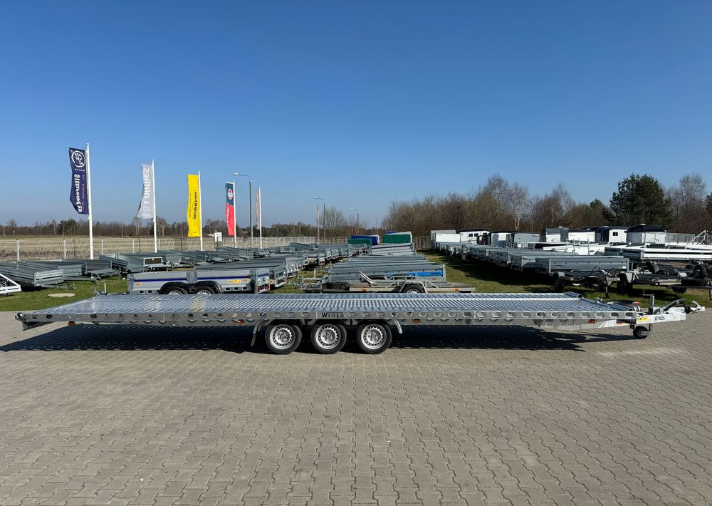 Wiola L35G85 | 844x204 cm | 3500kg | wypełnienie blachą - Автовоз причіп: фото 3 Wiola L35G85 | 844x204 cm | 3500kg | wypełnienie blachą - Автовоз причіп: фото 3