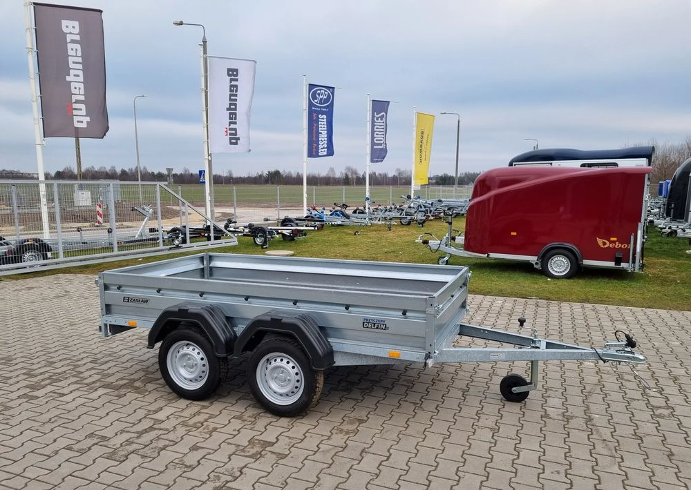 ZASŁAW 265T | 265 x 132 / 750 kg/ 2 osie / lekka przyczepa skrzyniowa - Бортовий причіп/ Платформа: фото 1 ZASŁAW 265T | 265 x 132 / 750 kg/ 2 osie / lekka przyczepa skrzyniowa - Бортовий причіп/ Платформа: фото 1