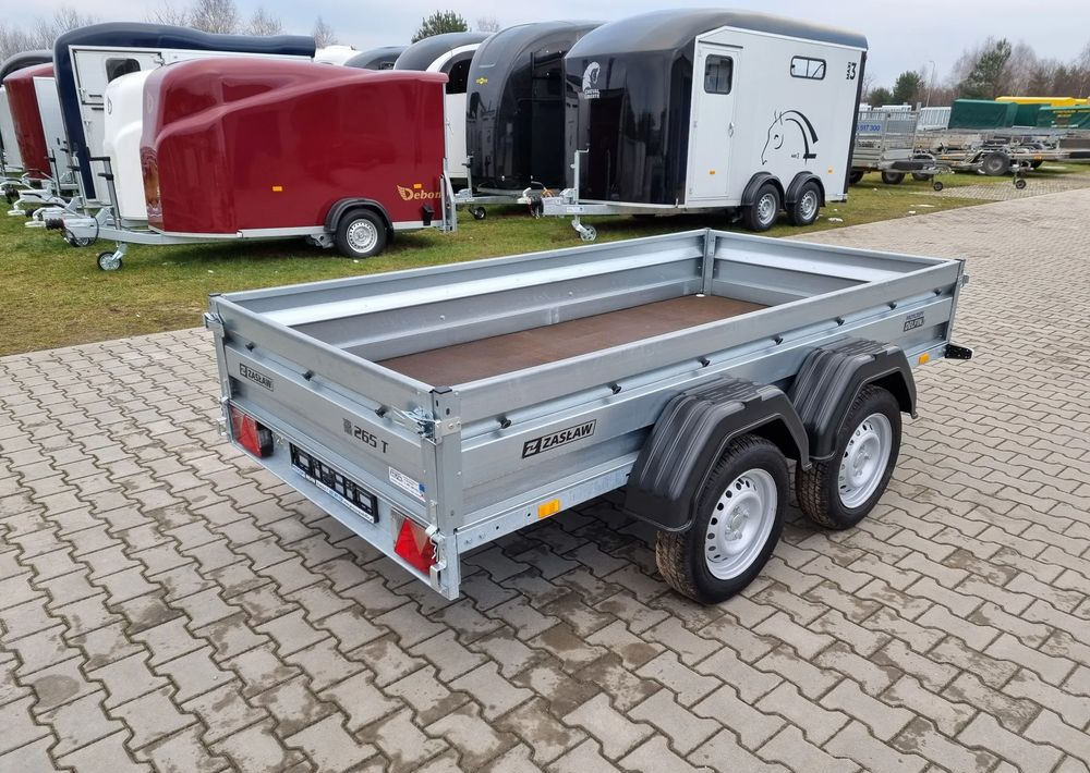 ZASŁAW 265T | 265 x 132 / 750 kg/ 2 osie / lekka przyczepa skrzyniowa - Бортовий причіп/ Платформа: фото 4 ZASŁAW 265T | 265 x 132 / 750 kg/ 2 osie / lekka przyczepa skrzyniowa - Бортовий причіп/ Платформа: фото 4