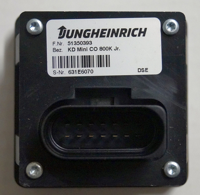 Jungheinrich 51350393 | Display KD mini Co 800K Jr. sn. 631E6070 - Приладова панель в категорії Вантажно-розвантажувальна техніка: фото 2 Jungheinrich 51350393 | Display KD mini Co 800K Jr. sn. 631E6070 - Приладова панель в категорії Вантажно-розвантажувальна техніка: фото 2