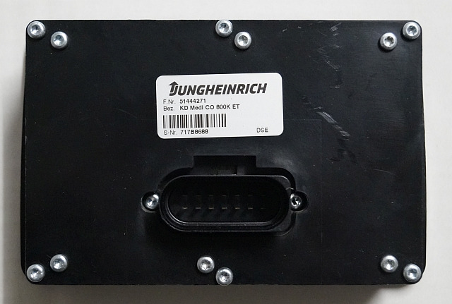 Jungheinrich 51444271 | Display KD Medi CO 800K ET sn. 717B8688 - Приладова панель в категорії Вантажно-розвантажувальна техніка: фото 2 Jungheinrich 51444271 | Display KD Medi CO 800K ET sn. 717B8688 - Приладова панель в категорії Вантажно-розвантажувальна техніка: фото 2