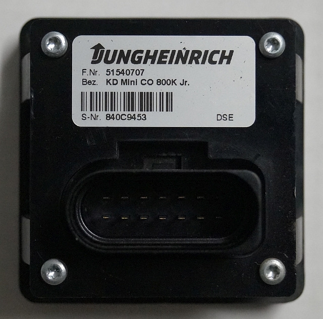 Jungheinrich 51540707 | Display KD mini Co 800K Jr. sn. 840C9453 - Приладова панель в категорії Вантажно-розвантажувальна техніка: фото 2 Jungheinrich 51540707 | Display KD mini Co 800K Jr. sn. 840C9453 - Приладова панель в категорії Вантажно-розвантажувальна техніка: фото 2