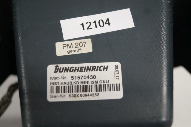 Jungheinrich 51570430 | Dashboard including ISM module 51527937 KD mini co 250K - Приладова панель в категорії Вантажно-розвантажувальна техніка: фото 3 Jungheinrich 51570430 | Dashboard including ISM module 51527937 KD mini co 250K - Приладова панель в категорії Вантажно-розвантажувальна техніка: фото 3