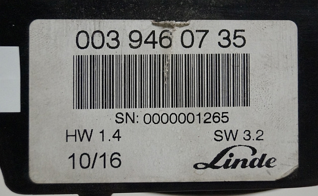 Linde 0039460735 | Display SW3.2 HW 1,4 sn. 0000001265 - Приладова панель в категорії Вантажно-розвантажувальна техніка: фото 2 Linde 0039460735 | Display SW3.2 HW 1,4 sn. 0000001265 - Приладова панель в категорії Вантажно-розвантажувальна техніка: фото 2
